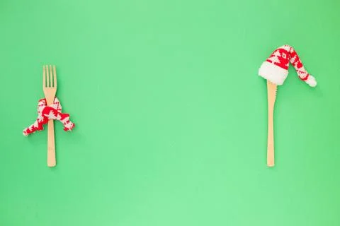 The creative concept of a festive menu mockup, diet, natural healthy food on Stock Photos