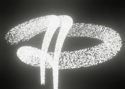 Creative concept, glow light effect stars bursts with sparkles isolated on bl Stock Illustration