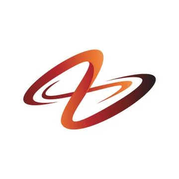 Creative concept of loop infinity logo design vector illustrations Stock Illustration