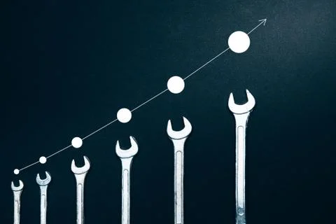 Creative Concept Of Professional Growth Stock Photos