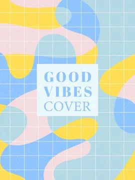 Creative concept of summer bright and juicy card Stock Illustration