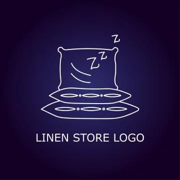Creative concept symbol for hotel, hostel, travel, housing rent, real estate Stock Illustration
