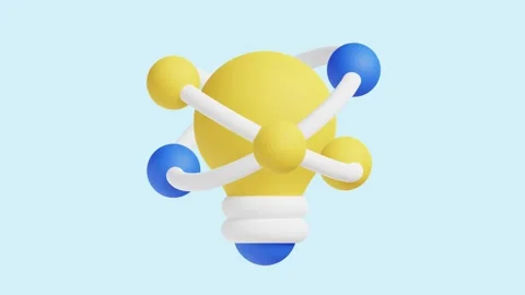 Creative Concepts 3D Icon: Ideal for business, technology, websites, apps, Stock Footage 289453466