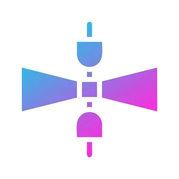 Creative Connection Data Transmission Symbol Stock Illustration