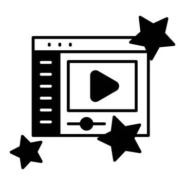 Creative Content Dualtone Icon Иллюстрация