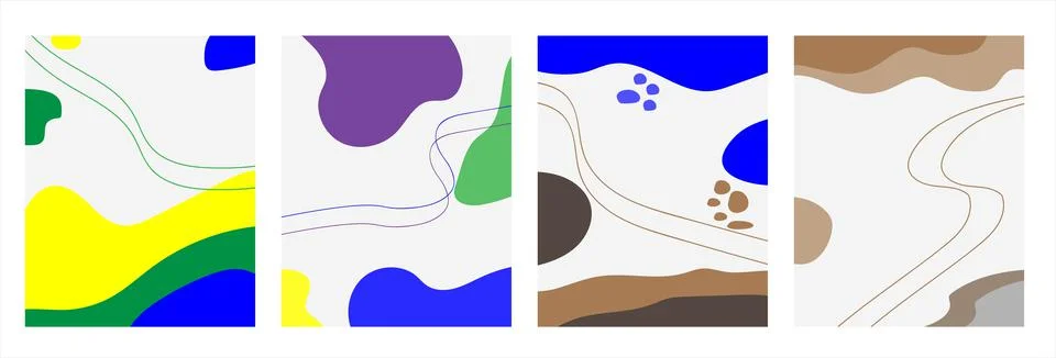 Creative cover design, editable mock-up social media banner template for stor Stock Illustration