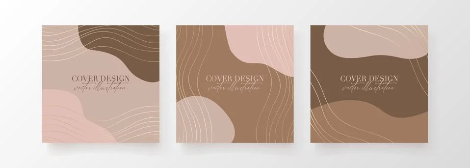 Creative cover design vector for social media posts, story and photos Illustrazione stock