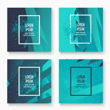 Creative cover frame design paint explosion platter vector illustration. Neon Stock Illustration