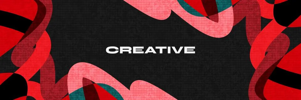 Creative Cover or Banner Design Template with Modern and Minimal Style Stock Illustration