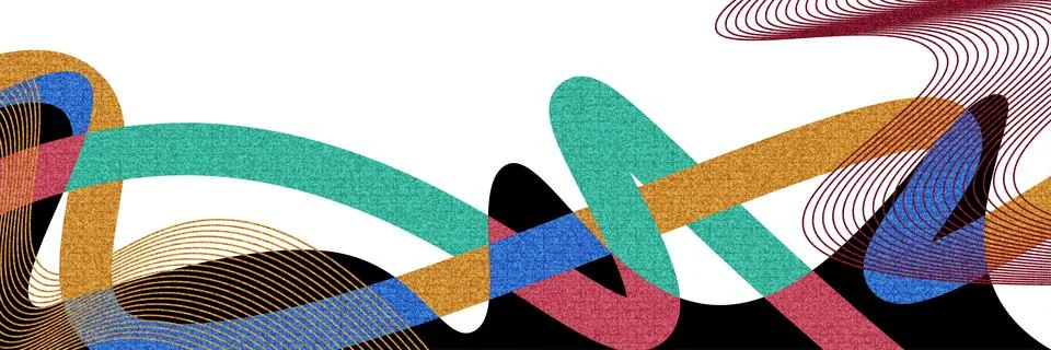 Creative Cover or Banner Design Template with Modern and Minimal Style Stock Illustration