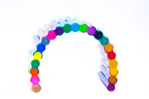 Creative crayon Stock Photos