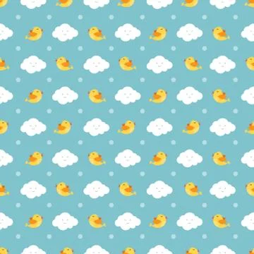 Creative Cute cartoon vector illustrations Stock Illustration