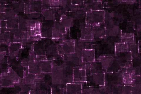 Creative cute pink tech optic light digital art background texture illustration Illustrazione stock