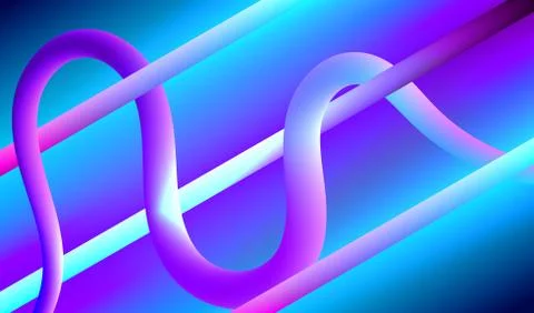 Creative Cyber Punk Lucent. Illustrazione stock