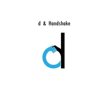 Creative D- letter icon abstract logo design vector template.Business offer,p Stock Illustration