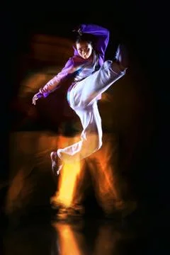 Creative dancer style Stock Photos