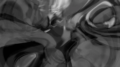 Creative dark gray black liquid loop animated wallpaper 스톡 동영상 236317420