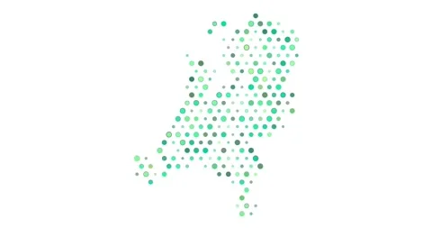 Creative Data Pattern of Netherlands Stock Footage 311651390