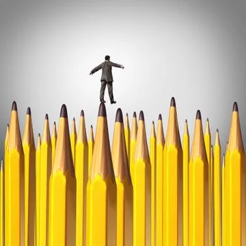 Creative Decision Stock Illustration