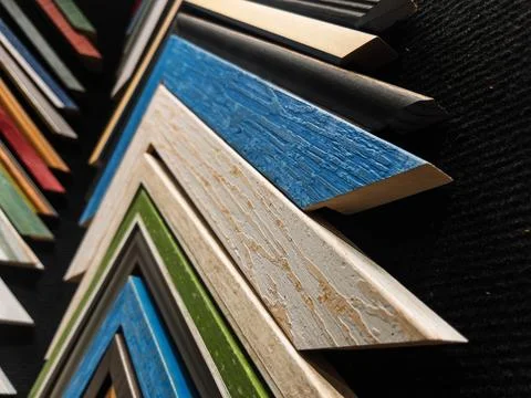 Creative Decorative Picture Frames Displaying Variety Stock Photos