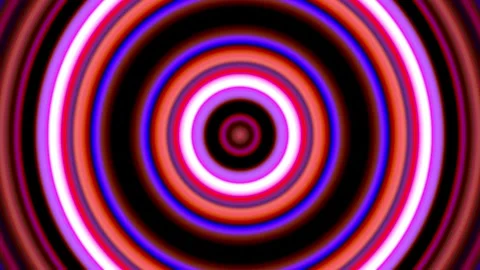 Creative design abstract neon circle light background Stock-Footage 166818954