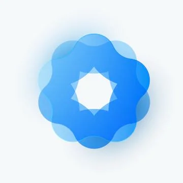 Creative design of abstract vector design elements for graphic template Stock Illustration