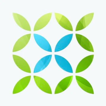 Creative design of abstract vector elements for graphic template. Modern Stockillustratie