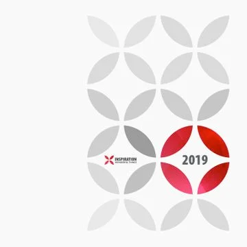 Creative design of abstract vector elements for graphic template. Modern Stockillustratie