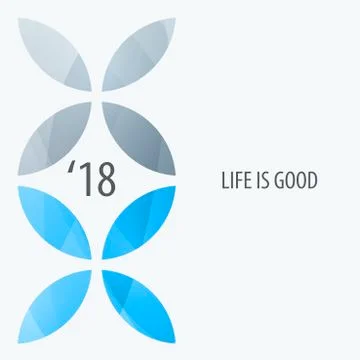 Creative design of abstract vector elements for graphic template. Modern Stock Illustration