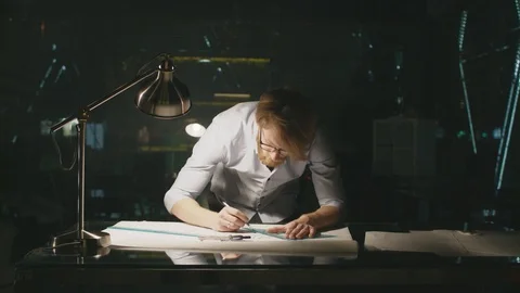 Creative Design Architectural Project. Concept Of Successful Business. Stockbeeldmateriaal 113113898