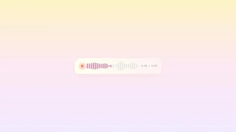 Creative Design Chat Bubble UI Animation Stock Footage 337790090