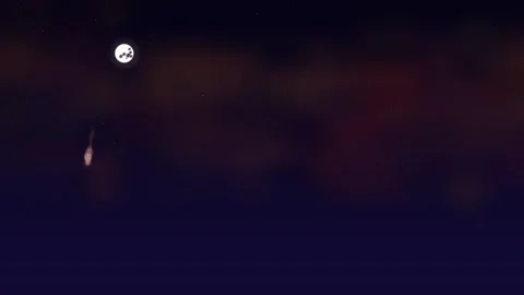 Creative design element video showcasing vibrant celestial patterns against.. Stock Footage 322127950