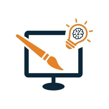 Creative design icon. Simple editable vector graphics. Stock Illustration