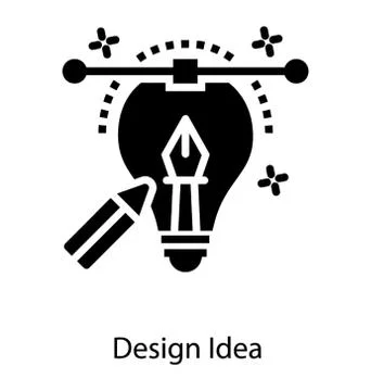 Creative Design Idea Stock Illustration