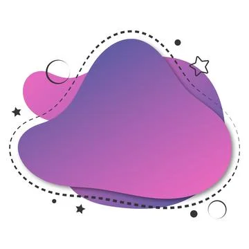 Creative design project bubble message attract attention Stock Illustration