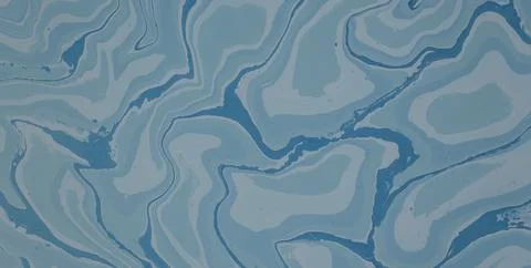 A Creative Design with Water-Inspired Textures and Patterns Illustrazione stock
