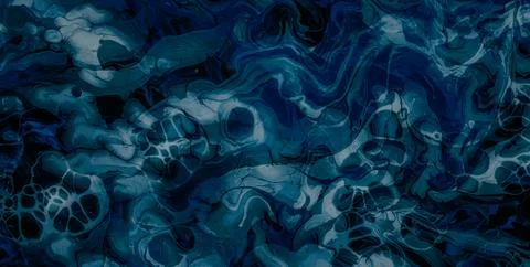 A Creative Design with Water-Inspired Textures and Patterns Illustrazione stock