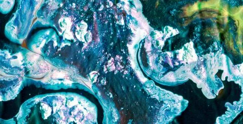 A Creative Design with Water-Inspired Textures and Patterns Stock Illustration