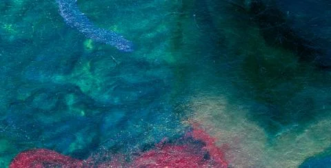 A Creative Design with Water-Inspired Textures and Patterns Stock Illustration
