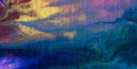 A Creative Design with Water-Inspired Textures and Patterns Stock Illustration