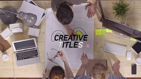 Creative Designer Titles for After Effects Stock After Effects