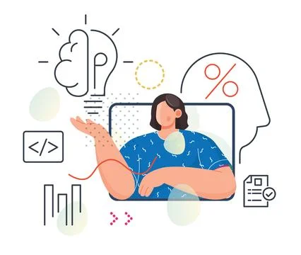 Creative Development and Innovative Idea - Stock Illustration Stock-Illustration