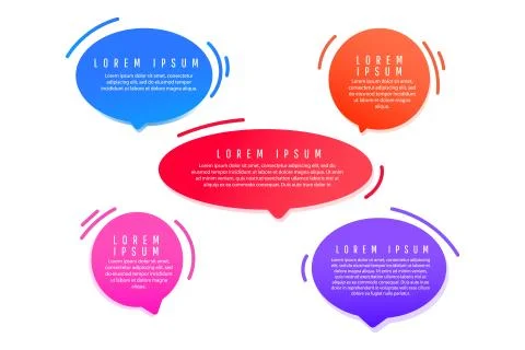 Creative digital illustration Infographic workflow layout Stock Illustration