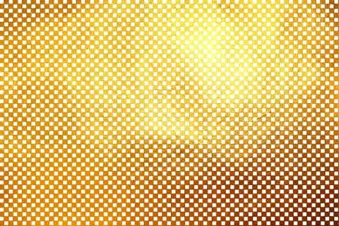Creative digital luxurious shinning checkered golden texture pattern abstract Illustrazione stock