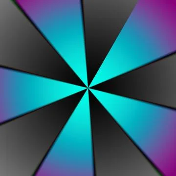 Creative digital multicolor circular abstract Stock Illustration