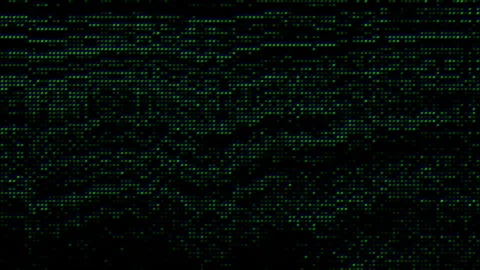 Creative digital pattern with glitch effects and vibrant colors, ideal for web Stock Footage 235219878