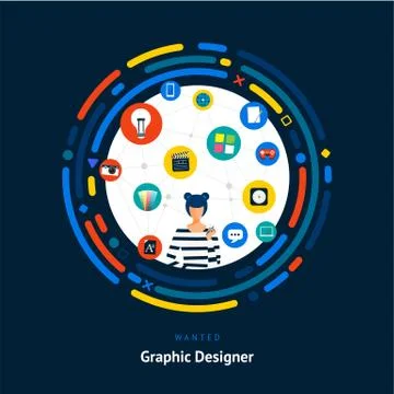 Creative Director Stock Illustration