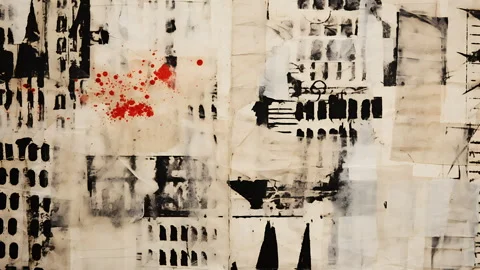 Creative Distressed Grunge Texture Layer Stock Footage 263023445