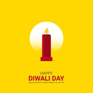 Creative Diwal Day ads design. Happy Diwali Day, Celebrated in United State.. Stock Illustration