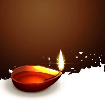 Creative diwali background Stock Illustration
